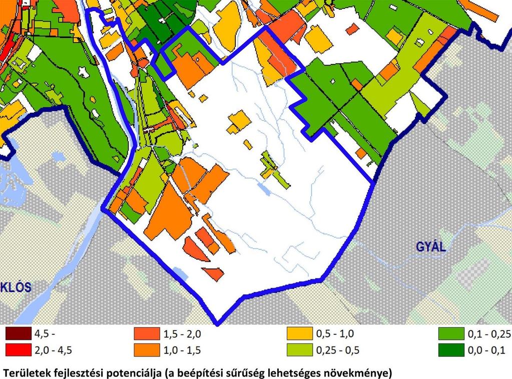 15 a közösségi közlekedés kötöttpályás vonalai mentén kerültek kijelölésre. Figyelembevételre kerültek a településszerkezeti adottságok mellett a hatályos kerületi terveszközök meghatározásai is.