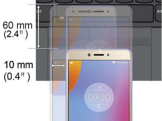 Figyelem: Mielőtt megfogja az NFC-kártyát, érintsen meg egy fémasztalt vagy egy földelt fémtárgyat. Ellenkező esetben a kártyát károsíthatja az Ön testétől eredő statikus elektromosság.