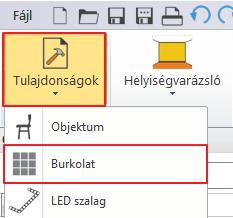 75 méter magasan 2. sor: ZBD_42009_L burkolólappal burkolt terület 0.75 métertől 0.25 méter magasan 3. sor: ZBD_42008_D_L burkolólappal burkolt terület 1 métertől 0.75 méter magasan 4.