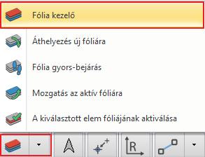 Állítsa át az összes fólia szerkeszthetőségét. Válassza ki a CTRL+A billentük lenyomásával az összes fóliát.