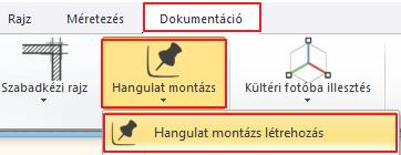 158 5. Workshop: Dokumentáció készítés 5.2. Hangulat montázs készítése Az ARCHLine.