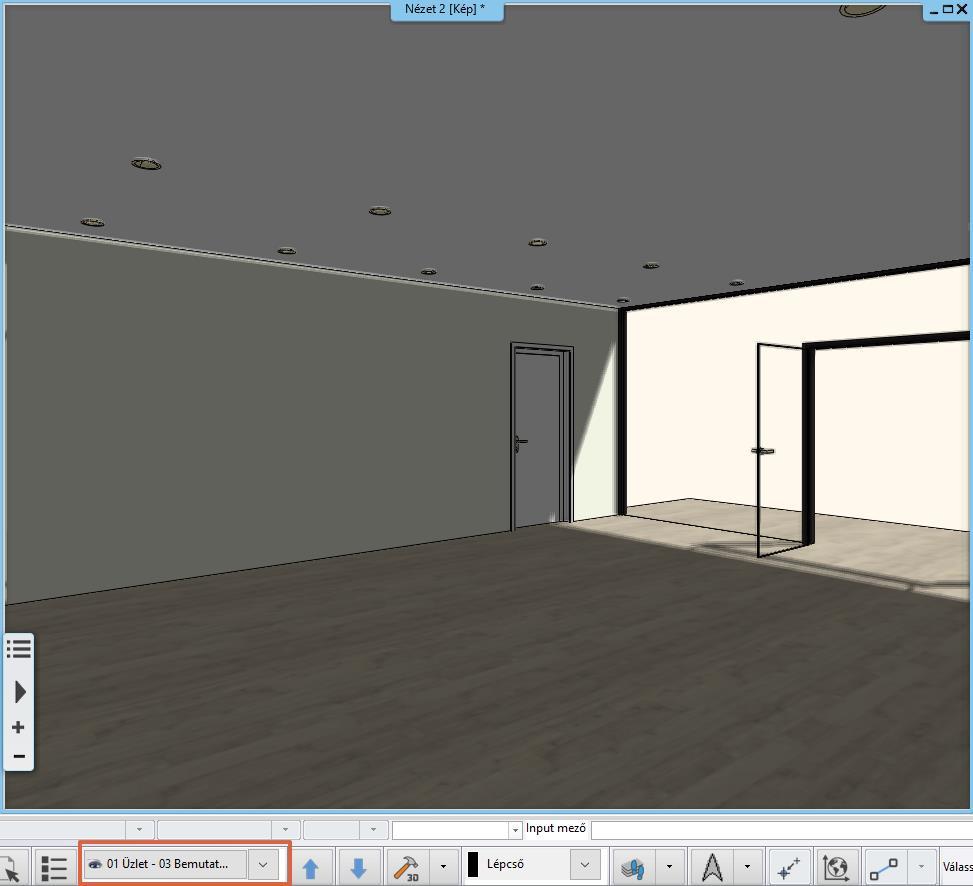 242 7. Workshop: Rendering [T4] Árnyék szimuláció megtekintéséhez lépjen a Menüszalag / Nézet / Árnyék szimuláció parancsra.