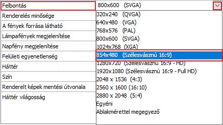 Két fő lehetősége van: Különálló renderelést illetve Integrált renderelést indíthat.