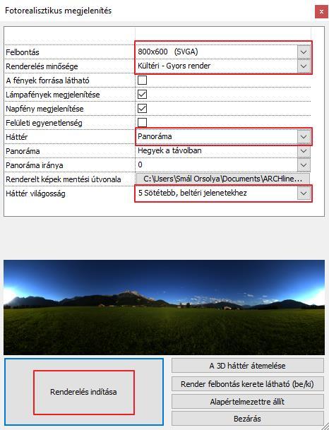 46 1. Workshop: Nappali tervezés Ha megadja az időintervallumot, akkor