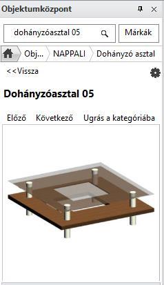 Keresse meg a fenti kereső segítségével, és helyezze el a karosszék mellett a Dohányzóasztal 05 elnevezésű objektumot.