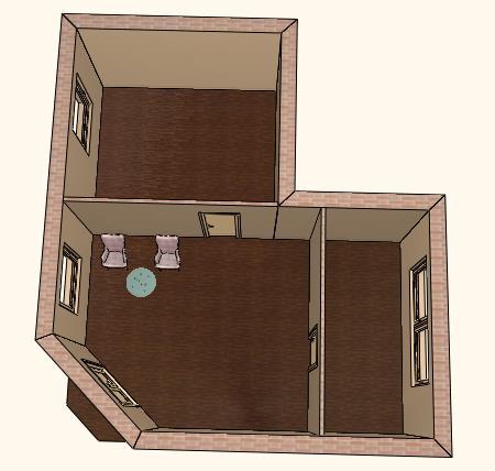 2. Workshop: ARCHLine.XP Alapozó 97 Csak az aktív szint megjelenítése Kattintson a program alsó eszköztárán megjelenő Gyors 3D modell ikon (3D kalapács) mellett látható kis fekete nyílra.