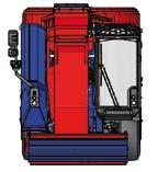 Technikai specifikációk G I H F K J Modell System 500+ 2519-19 System 500+ 2519-22 System 500+ 2519-25 System 500+ 2519-27 Hossz mm 8.930 9.460 9.460 9.460 J Hossz (keresztirányú szállítószalag) mm 9.