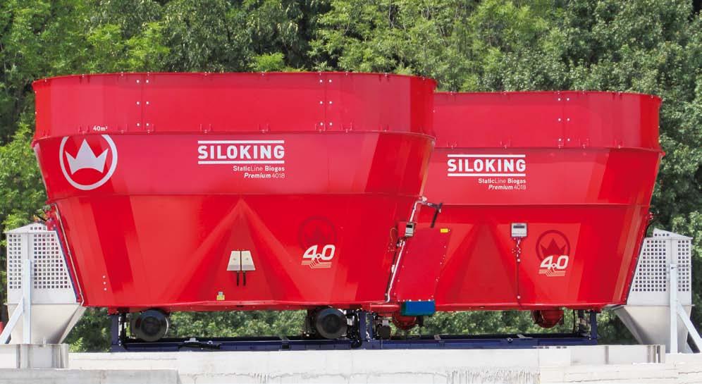 StaticLine iogas 4.0 Rögzített keverő- és adagoló rendszerek StaticLine iogas 4.0 Rögzített keverő- és adagoló rendszerek 9-80 m³-ig StaticLine iogas 4.