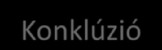 Konklúzió Bepillantást nyertünk a MongoDB használatába, ami a legismertebb NoSQL adatbáziskezelő-rendszer. Láthattuk, hogy nem csak SQL-ben, ill.