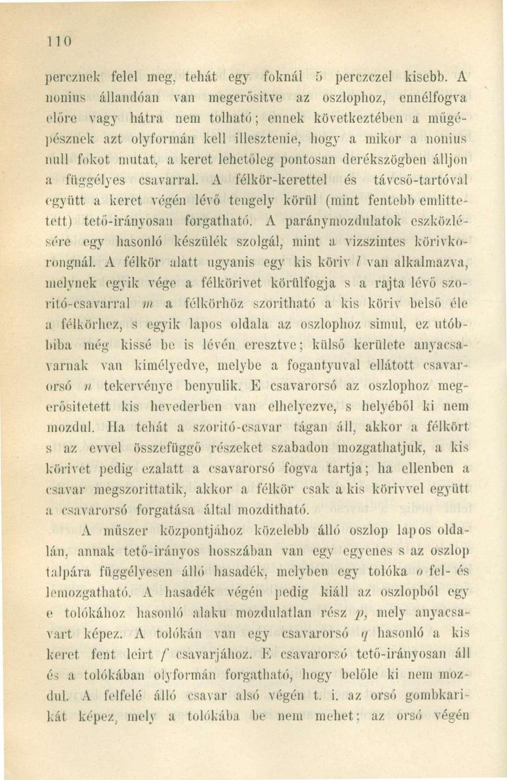 no percznek felel meg. tehát egy foknál 5 perczczel kisebb.