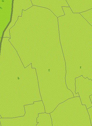 25. ábra: Földrajzi tájak elhelyezkedése Ősi területén (forrás: http://gis.teir.