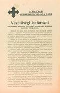 Színes offszetnyomat. Kifogástalan állapotban, modern keretben. 30.000,- 438. Magyar Hét 1928. november 3-11. Magyar árut vásárolj!