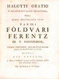 Bod Péter gyászbeszéde gróf Rádai Eszter felett (Gernyeszeg, 1764) [42] p. 9. Losonczi Bánffi Krisztina bárónő gyászbeszéde férje, gróf tzegei Wass Miklós halálára (Kolozsvár, 1771) [50] p.