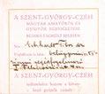 276. 277. 278. ajánlani? Heraldikai motivum, Louis XVI. modorban. Kelt: 1925. I. 8. A hátoldalon postai bélyegzés: Bánhida-Pápa, 1925. jan. 9. Megkímélt állapotú lap.