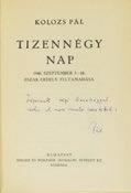 Kolozsvár, 1903. Erdélyi Kárpát-Egyesület [nyomt. Ujhelyi M. és Társa.] 54 + [10] p. + az elejénél egy kihajtható térkép. Fűzve, kiadói papírkötésben, megkímélt állapotban.