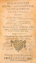A hátsó szennylapokon 1718-1751 közt keletkezett tulajdonosi illetve családi bejegyzések. Korabeli pergamenkötésben. Kissé kopottas állapotú példány. A kötet előzéklapjai cserélve. 80.000,- 285.