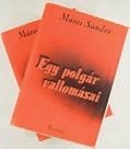 Marjay Frigyes Szegedtől Uzsokig 1919-1939. Budapest, [1939.] Kir. M. Egyetemi Nyomda. 203 p. + I-XXXII. számozott t. (16 lapon). Fűzve, kiadói papírkötésben.