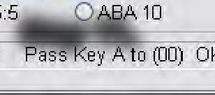 Lépés: A "Key A" mezőben válassza ki a "00"