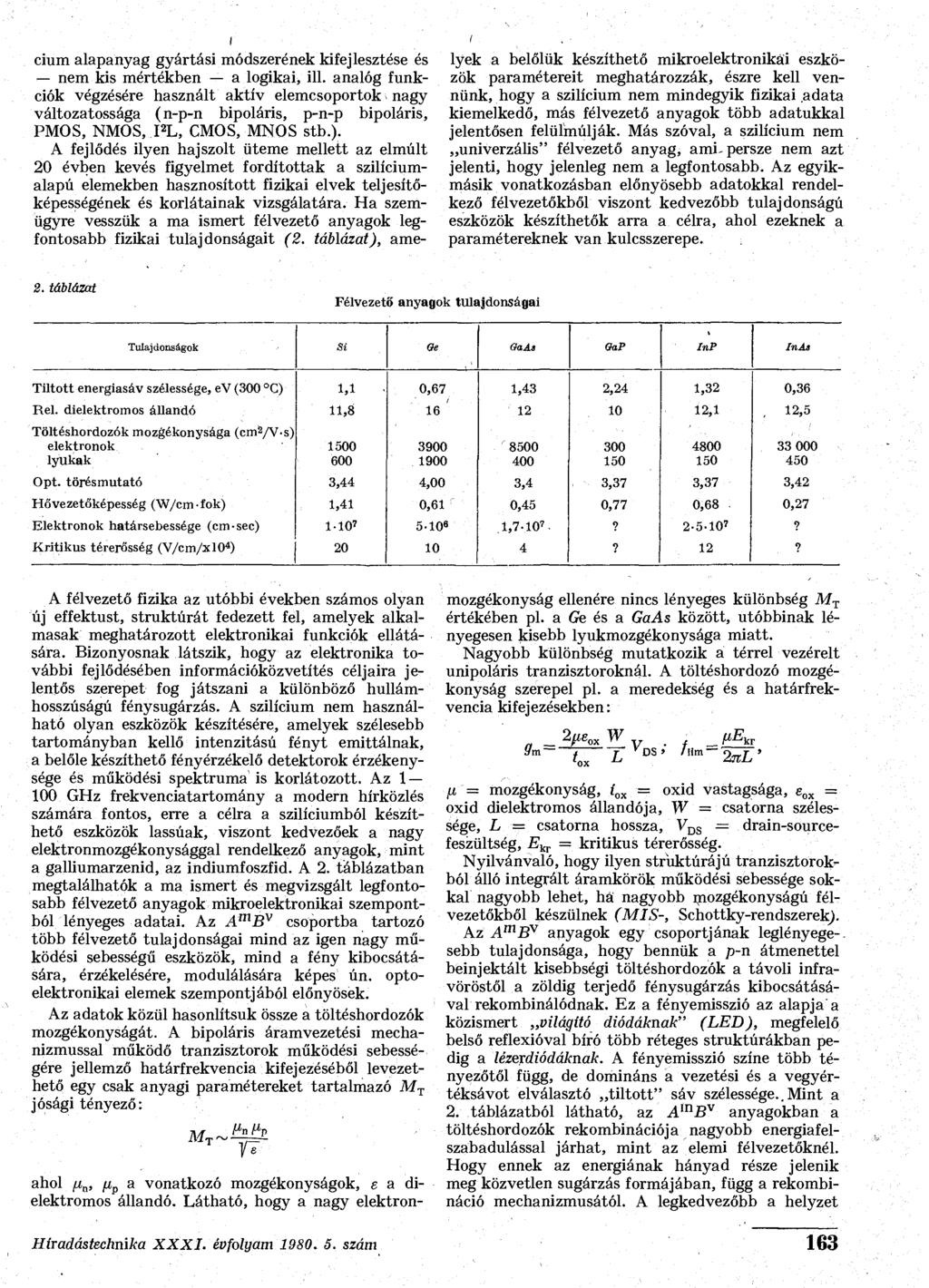 cium alapanyag gyártási módszerének kifejlesztése és nem kis mértékben a logikai, ill.
