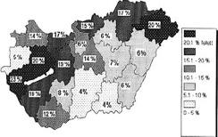 ábra). 2. ábra. Az összesített golyvafelmérés eredményei A jódhiány legsúlyosabban az áldott állapotban lévô nôket, a magzatokat, a szoptatós kismamákat és a gyermekeket érinti!