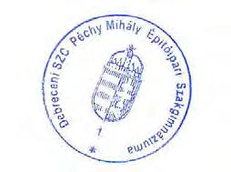 6. sz. melléklet BÉLYEGZŐ HASZNÁLATI SZABÁLYZAT Érvényes: 2016. szeptember 01-től. I.