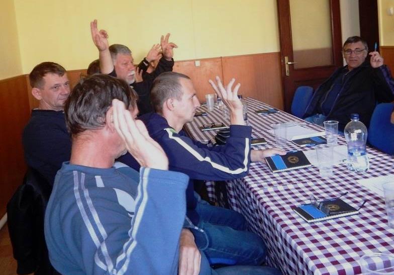 Napirendi pontként én is adtam egy tájékoztatót, amiben érintettem a MÁV-nál zajló folyamatokat,