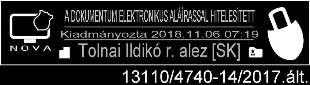 alezredes rendőrségi főtanácsos mb. kapitányságvezető Készítette: dr. Szilágyi Nikoletta r.