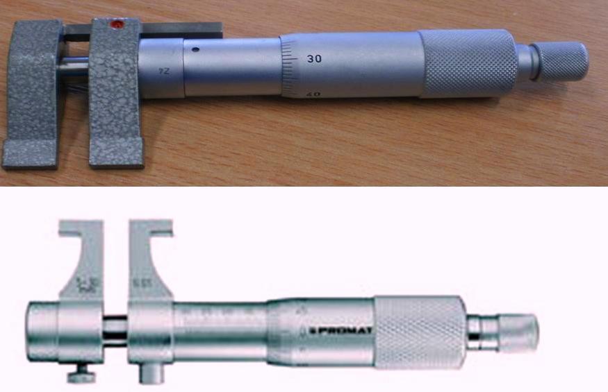 - Digitális kijelzésű tolómérők Feladatuk alapján: - Kengyeles mikrométerek - Belső mikrométerek, Furatmérő mikrométerek - Mélységmérő mikrométerek - Különleges