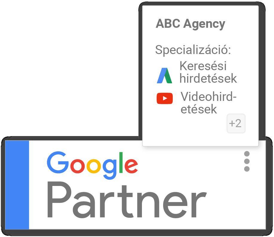 termékteljesítményre és szakértelemre tesznek szert az adott termékterületen, továbbá legalább 2 800 000 forint értékű Google Ads-kiadásuk volt az elmúlt 90 nap alatt az adott