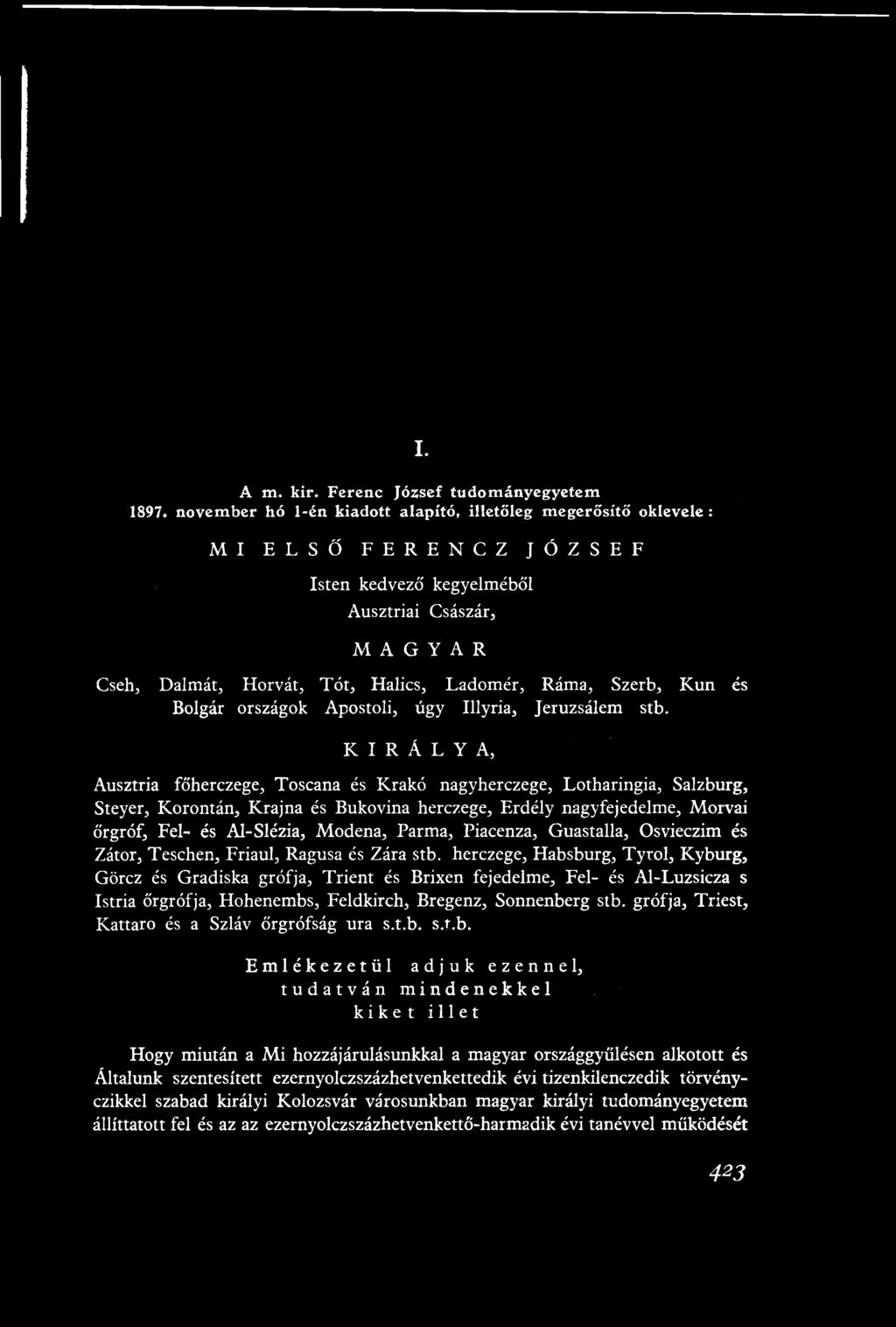 Ladomér, Ráma, Szerb, Kun és Bolgár országok Apostoli, úgy Illyria, Jeruzsálem stb.