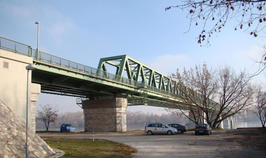 Északi vasúti Duna-híd Alsópályás híd.