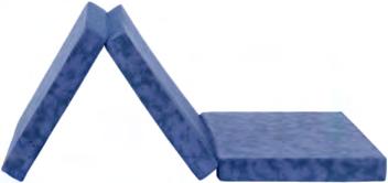 32/32/32cm, többféle színben 999,- (79680007/01-0) 1 Összehajtható matrac Billy, habszivacs mag, kék vagy lila színű huzattal, levehető, max.30 C-on mosható, kb. 80/190cm 9.