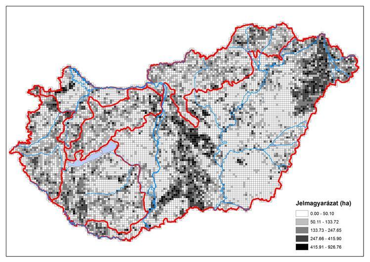 151 2. ábra: a felszínborítás változása 1990 és 2012 között Forrás: saját eredmények OTKA 109269 1.