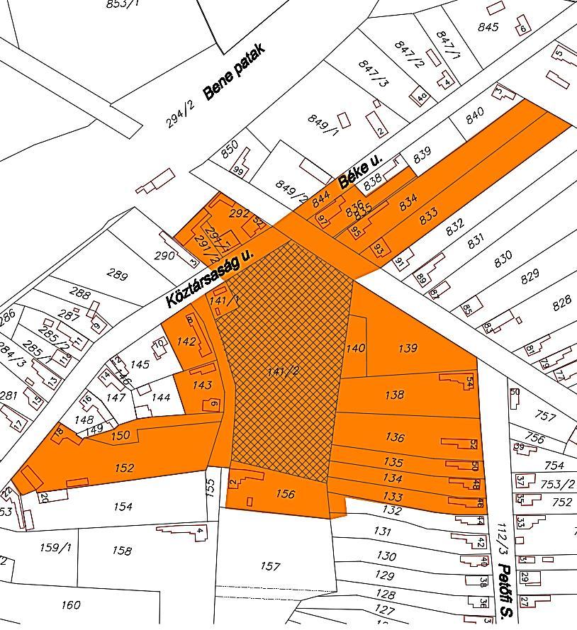 Szabadság tér 9. 1 2207 5797 3 Temetőkápolna Nagyfüged, Ady E. u. 52. 141/2 2206 5796 2.