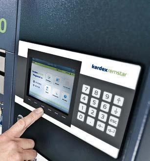 Software & Controls Family Kardex Remstar fedélzeti megoldások: Innovatív gépvezérlő központok a Kardex Remstar raktárrendszerekhez Újítások egy gombnyomásra: Az intelligens vezérlési generáció az