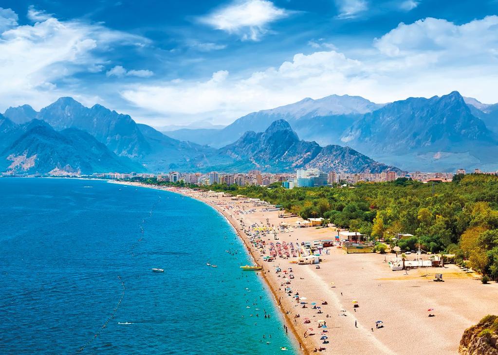 990 FT/FŐTŐL ILLETÉKKEL 8 NAP / 7 ÉJSZAKA Antalya 5 H O TEL A KÖ R U TA Z Á S SO R Á N REPÜLŐJEGYET ODA-VISSZA REPÜLÉSHEZ KAPCSOLÓDÓ Feladott poggyász, kisméretű kézipoggyász, repülőtéri check-in.