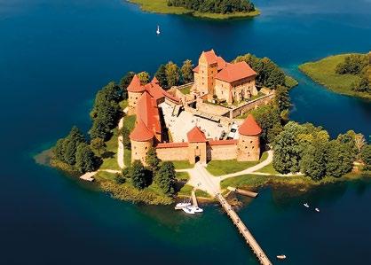 Trakai-kastély Sigulda Jürmala Riga Lettors zág Az Észtországba, Lettországba és Litvániába történő beutazáshoz olyan útlevél vagy új típusú személyi igazolvány szükséges, mely minimum az