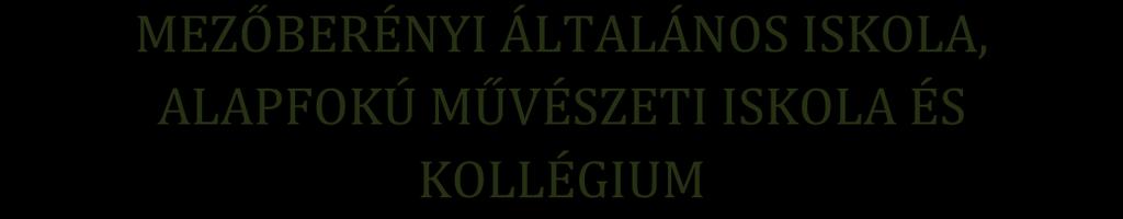 5. számú melléklet Szabályzat az osztályfőnöki és munkaközösség-vezetői pótlék differenciálására MEZŐBERÉNYI