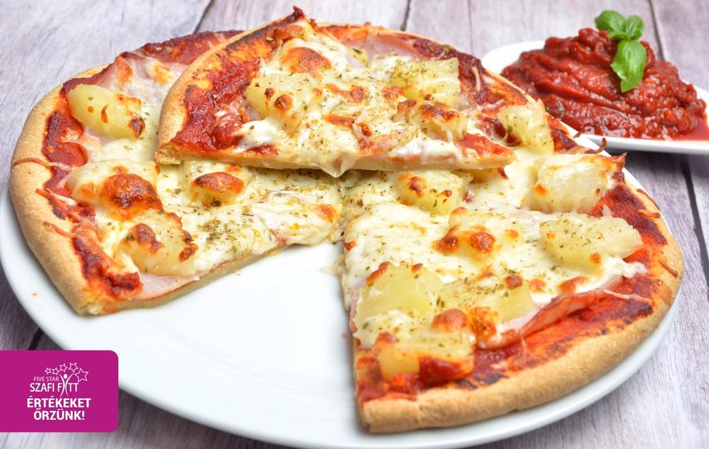 Puha, laza szerkezetű, könnyű tésztájú, élesztőmentes, gluténmentes pizza Hozzávalók (1 db 24 cm-es pizzához): 100 g Szafi Reform kenyér és péksütemény lisztkeverék (régi nevén: Szafi Fitt paleo
