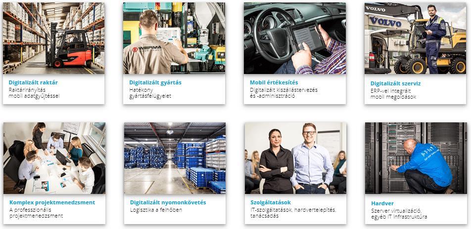 Mobil megoldások a raktárban, logisztikában,