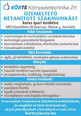 2019. február 1. 7 ÁLLÁSLEHETŐSÉG Gödön lévő dinamikusan fejlődő burkolólapokkal foglalkozó kis-és nagykereskedésünkbe keresünk új munkaerőket.