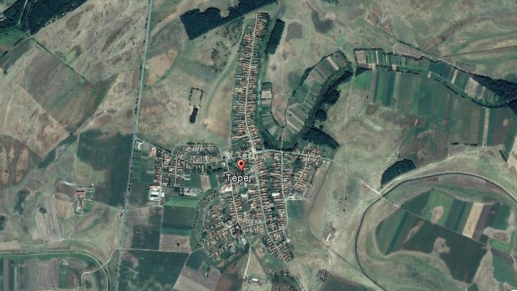 Ha összehasonlítjuk a mentális térképeket Tépe valós képével, például a Google-térkép műholdas felvételével (lásd a 4.