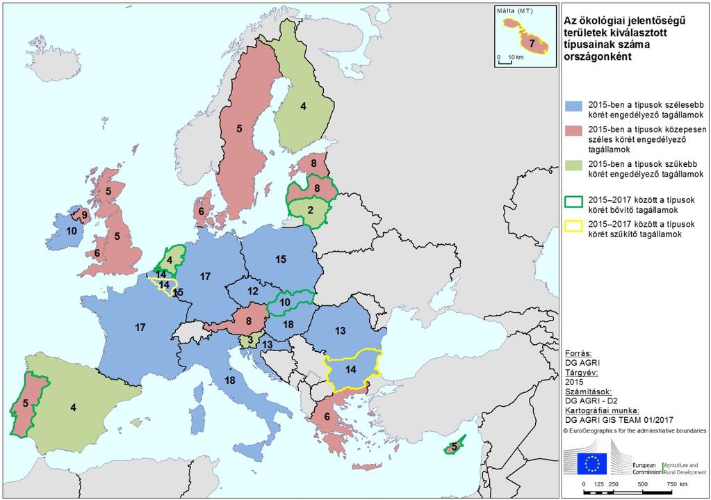 jelentőségű területek biológiai sokféleséghez való hozzájárulásának optimalizálása érdekében a tagállamoknak fel kell sorolniuk a fa- és terményfajokat.