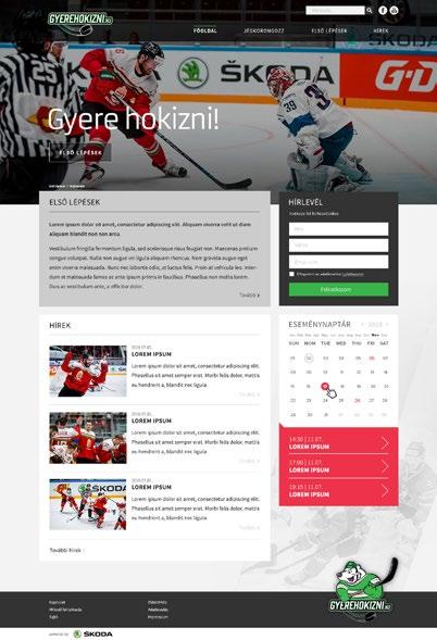 A Gyerehokizni.hu összekötő kapocsként szolgál a jégkorongozás iránt érdeklődő gyerekek szülei és az MJSZ által összefogott szakmai szervezetek között.