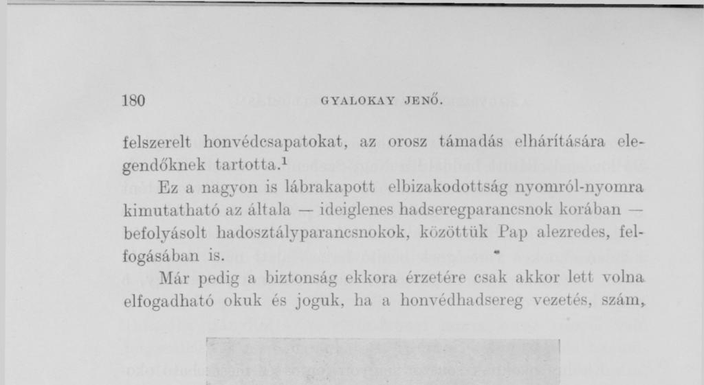 kiképzés és felszerelés dolgában az orosszal egyenlőrangú lett volna, a mit azonban sehogyan