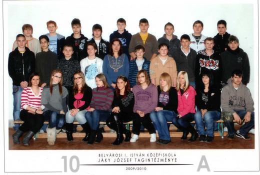 Osztályfőnök: Pencsné Mészáros Erzsébet Benkő Dávid Lajos, Buzai Roland, Csókás Lili, Dányi Gergő, Gabrovits Balázs, Gigler Péter, Hajdu Ádám, Hegedűs Attila, Hermán Dániel Tibor, Horváth Bíborka,