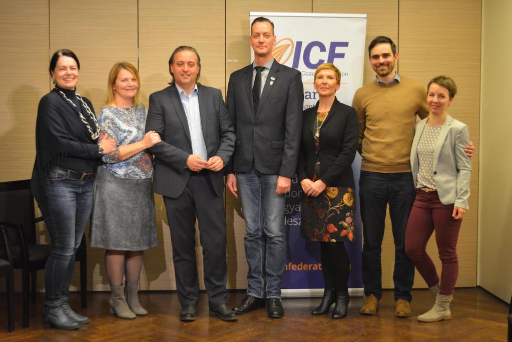 2018. január 18. Tisztújító Közgyűlés Az ICF Magyar Tagozatának 2018-as évi első ülésén, a Tisztújító Közgyűlésen a tagság többek között elfogadta a 2017.