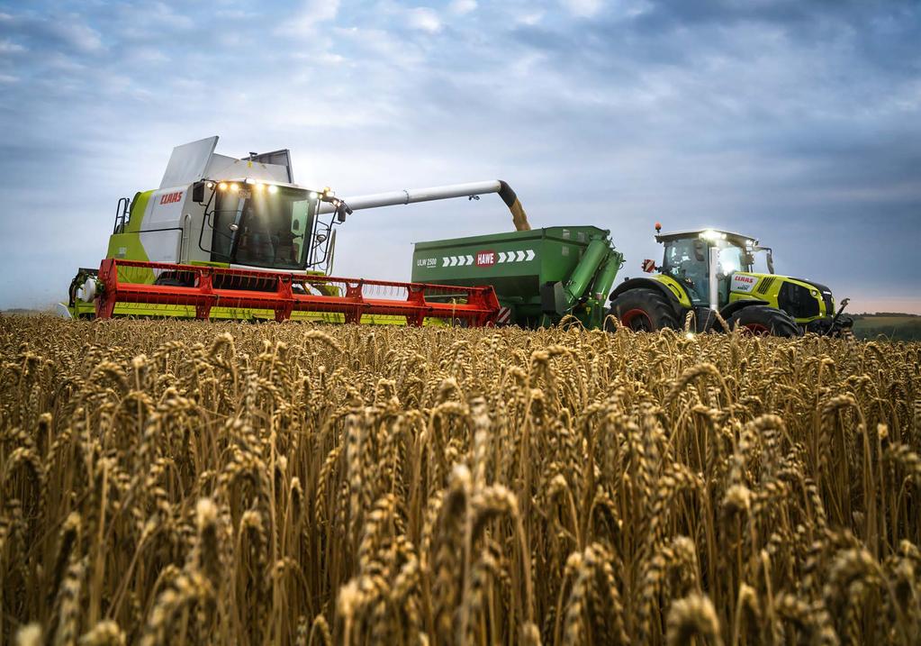 Hálózatban Ami segíti az aratást, annak van jövője A CLAAS minden üzemmérethez és minden munkához a megfelelő terminált kínálja.