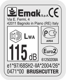 kimenőtengely maimális sebessége, fordulatszám/perc. EST 8 - Masina tüüp: VÕSALÕIKUR 9 - Müratugevuse tase 10 - CE vastavusmärgis 11 - Seerianumber 12 - Valmistamisaasta 13 - Väljundvõlli maks.