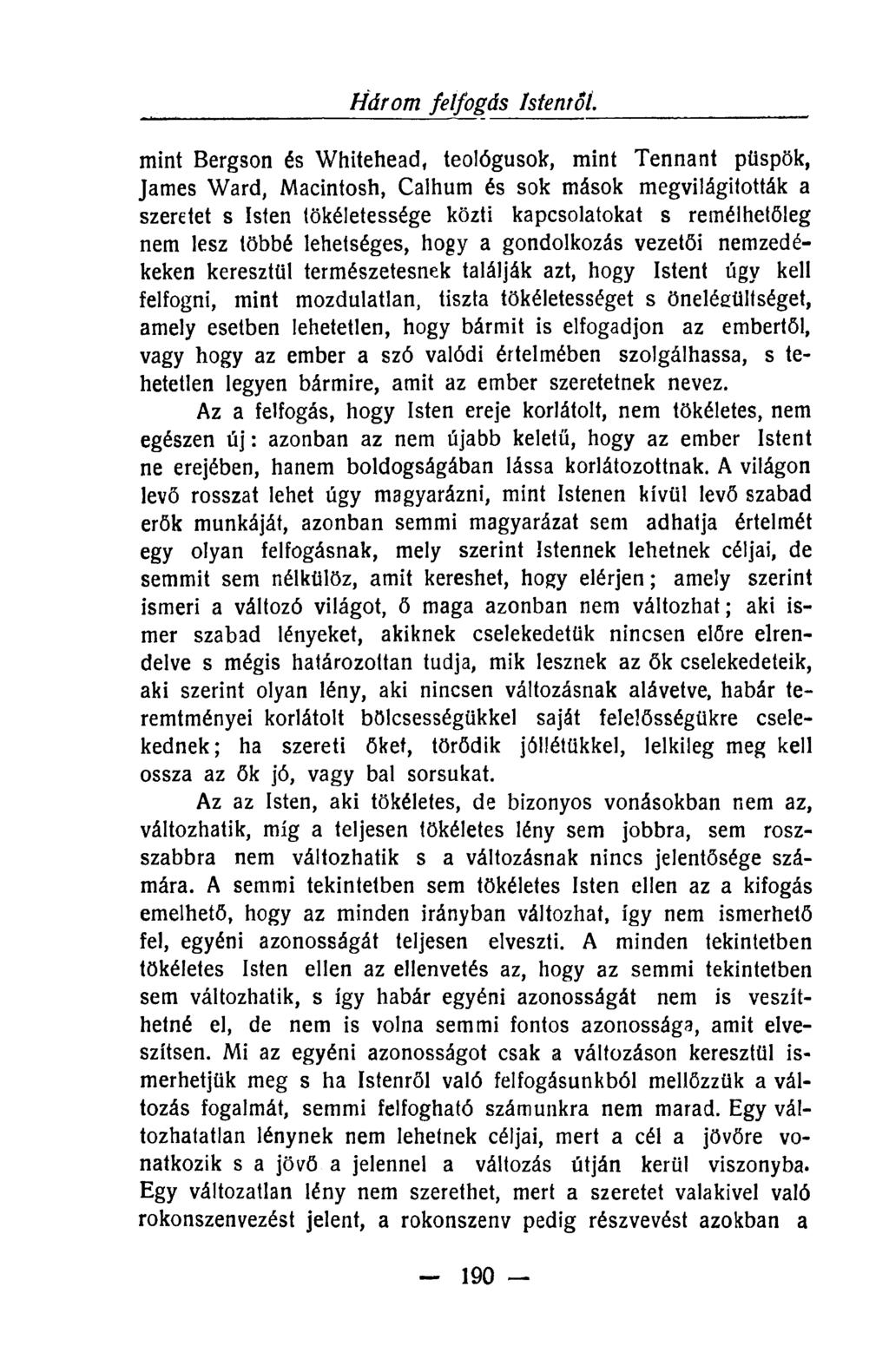 Három felfogás Istenről.